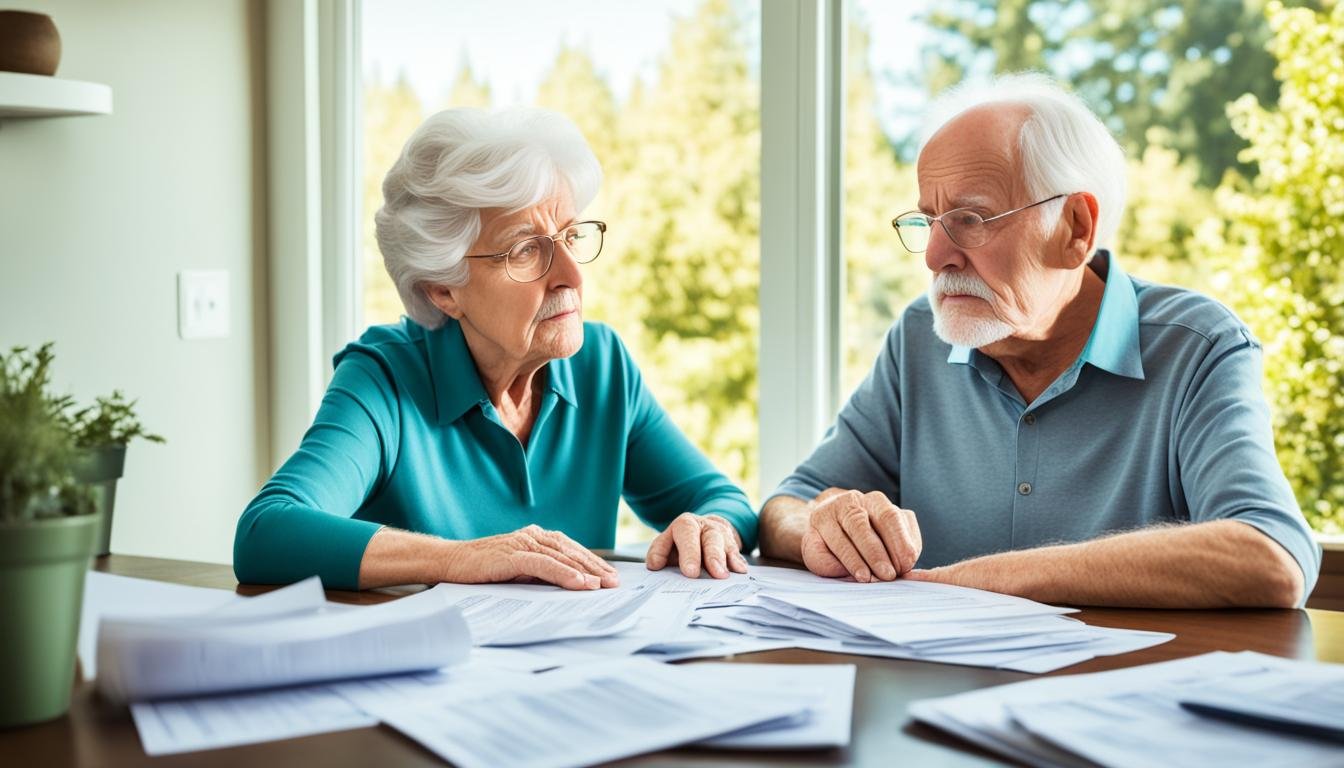  Couple Reviewing Taxes