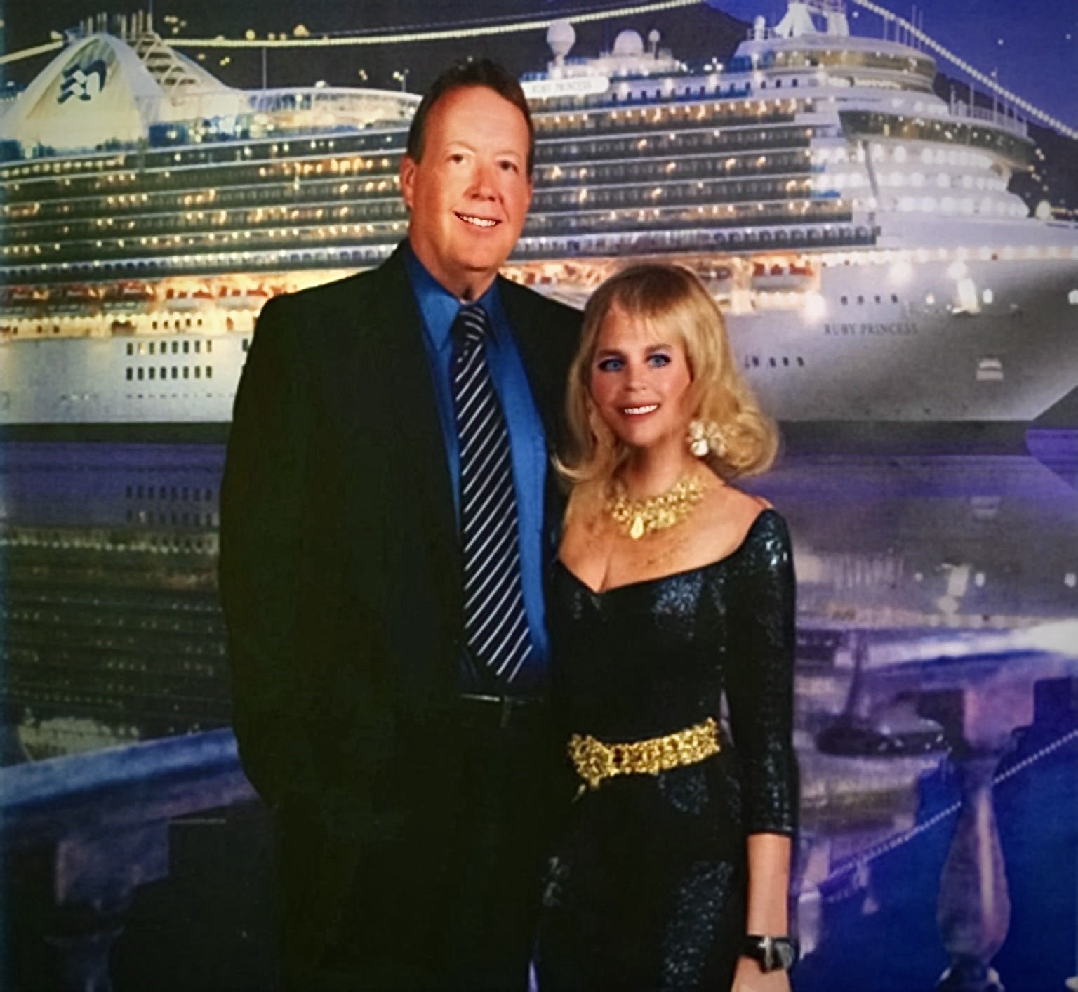 Doug and Kathy Fields at a spectacular princess formal night