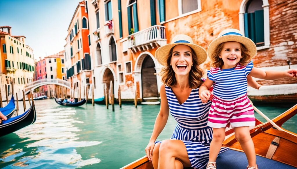 Venice gondola rides