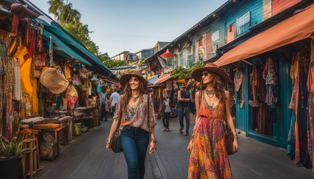 Bohemian fashion Granville Island