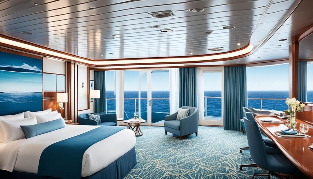 Celebrity Cruises luxury accommodations