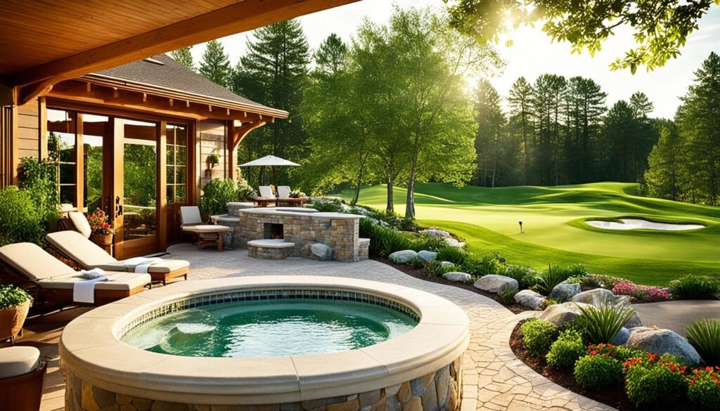 Golf and spa retreats