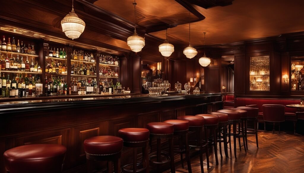 Harry's New York Bar captivating evening atmosphere