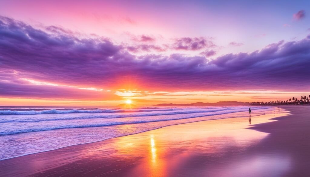 Pristine beaches of Coronado