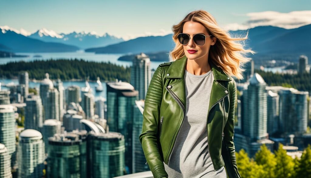 Urban chic fashion in Vancouver