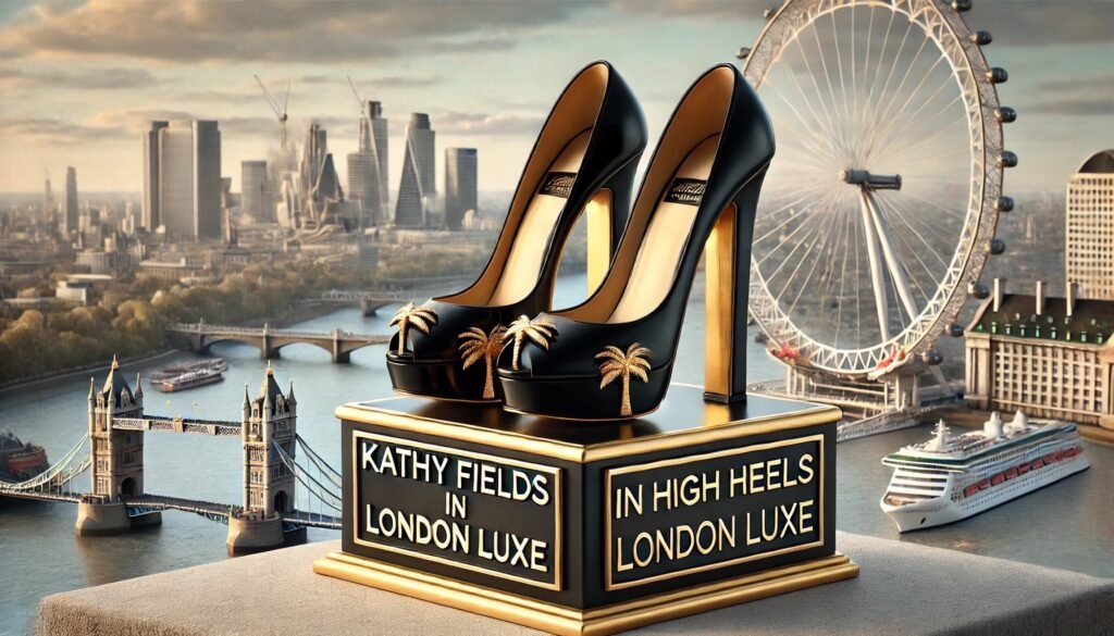 Londonne, shows, dining, mega high heels are always a good idea