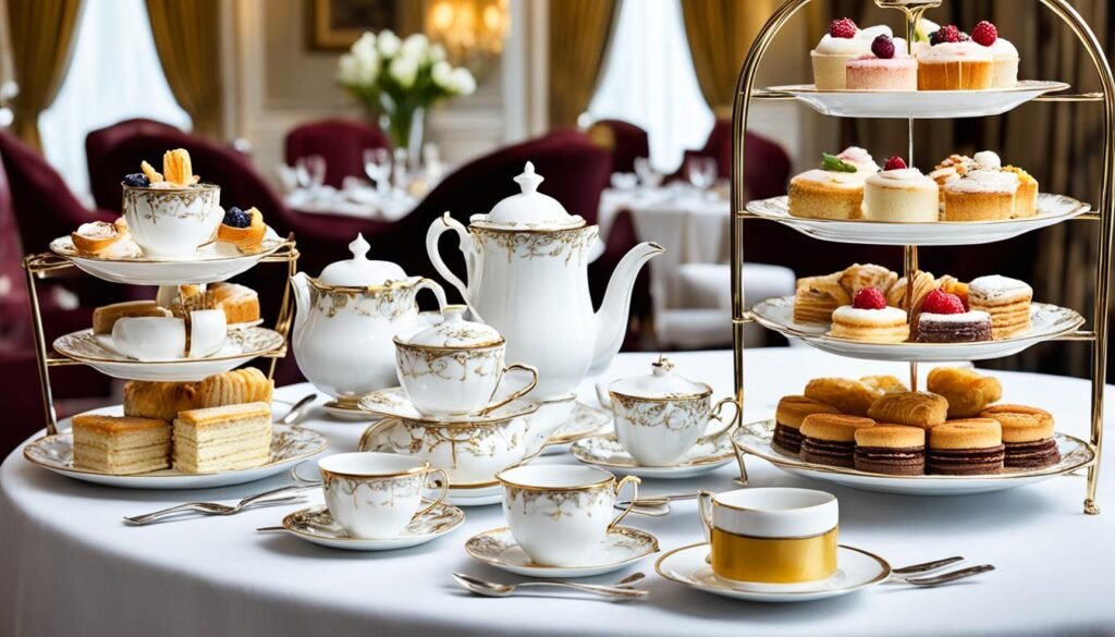 Elegant afternoon tea in London's best hotels